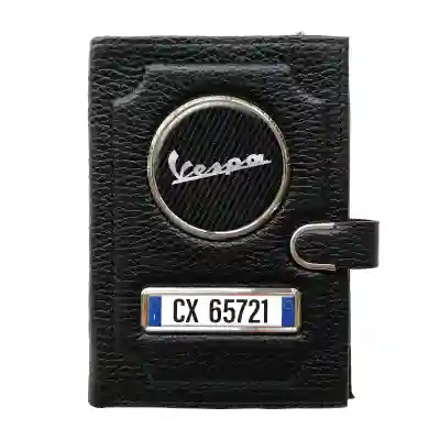 Portafoglio con scomparto per il denaro con clip - Vespa