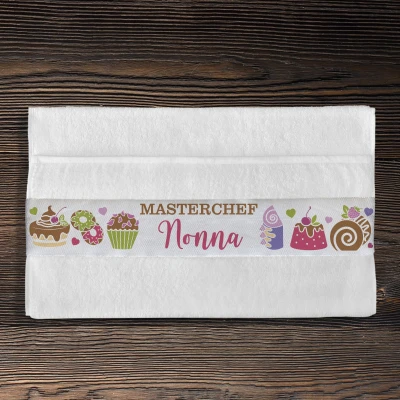 Asciugamano di cotone personalizzato - Masterchef
