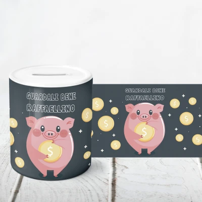 Salvadanaio personalizzato - Tienili stretti