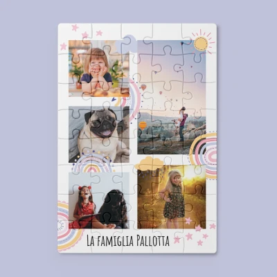 Puzzle personalizzato con ricordi di famiglia