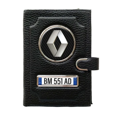 Portafoglio con scomparto per il denaro con clip - RENAULT