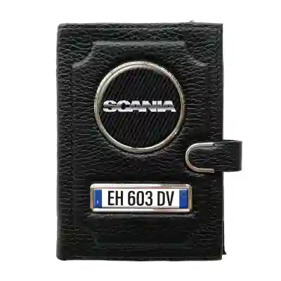 Portafoglio con scomparto per il denaro con clip - Scania