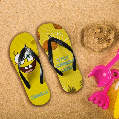 Infradito estivi personalizzati - Sponge