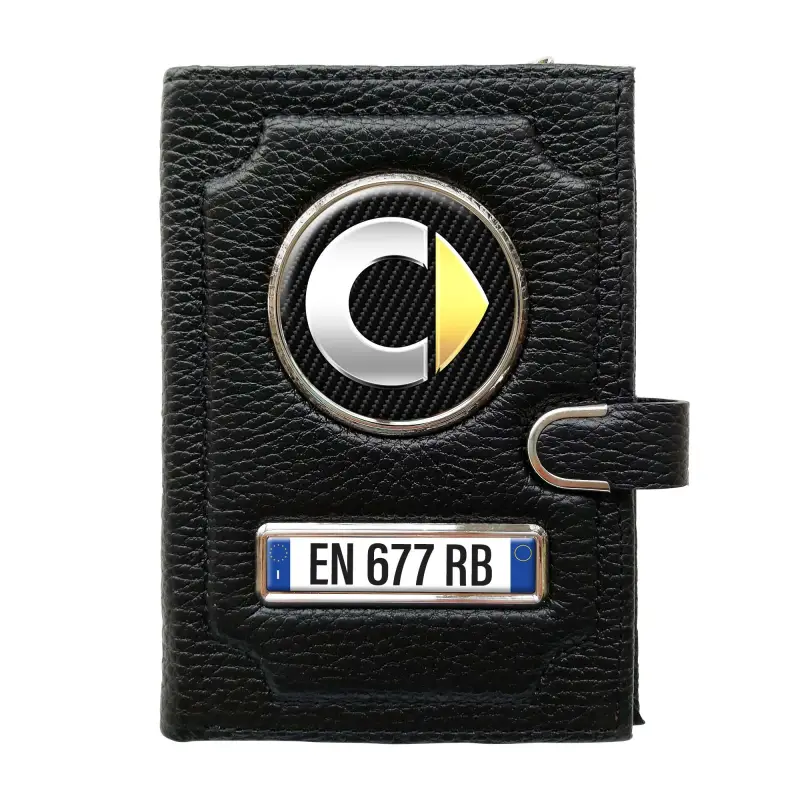 Portafoglio con scomparto per il denaro con clip - Smart
