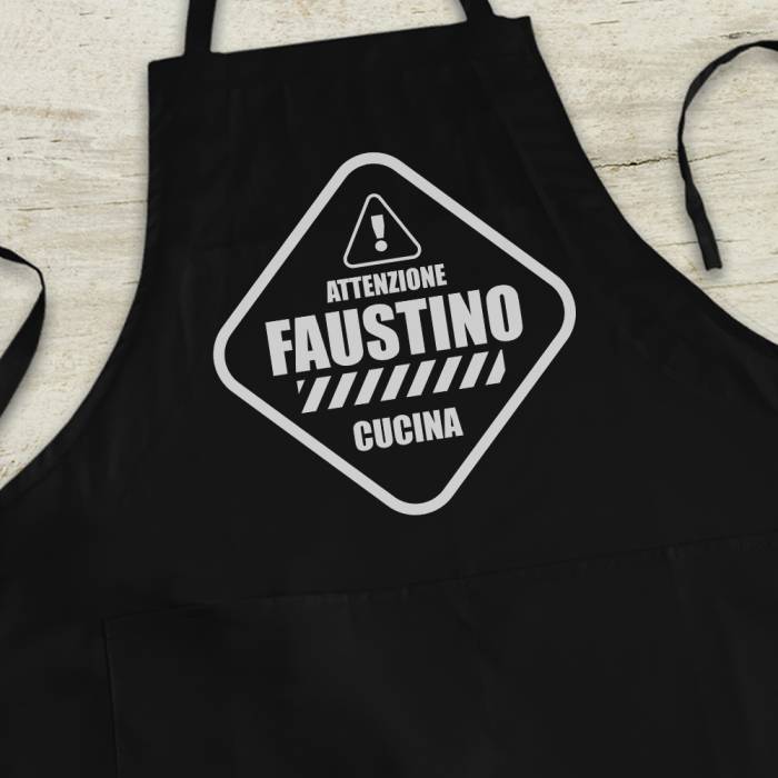 Grembiule da cucina - Attenzione!