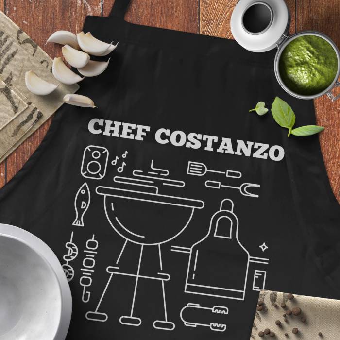Grembiule da cucina - Griglia