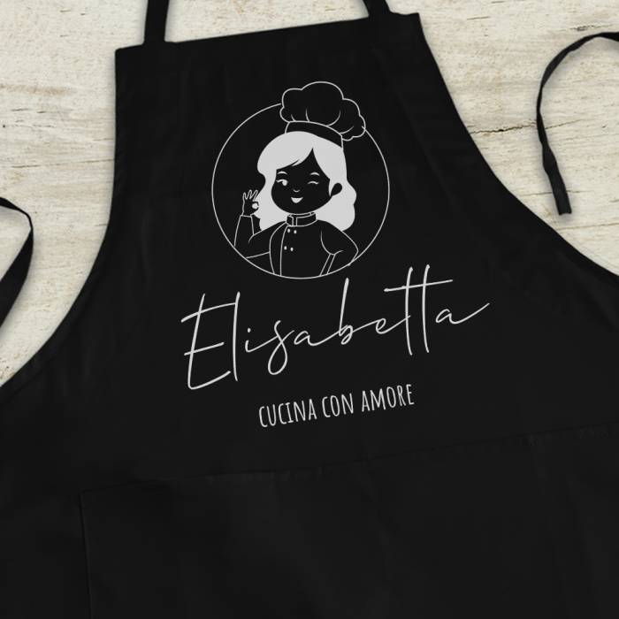 Grembiule da cucina - Cucina con amore