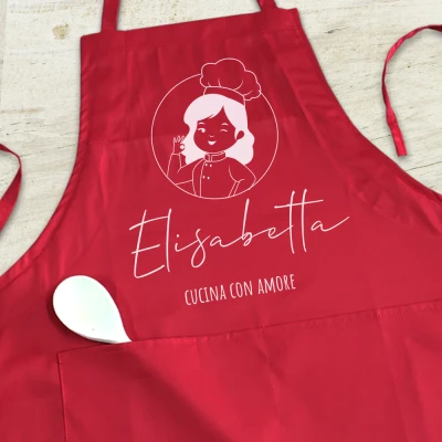 Grembiule da cucina - Cucina con amore