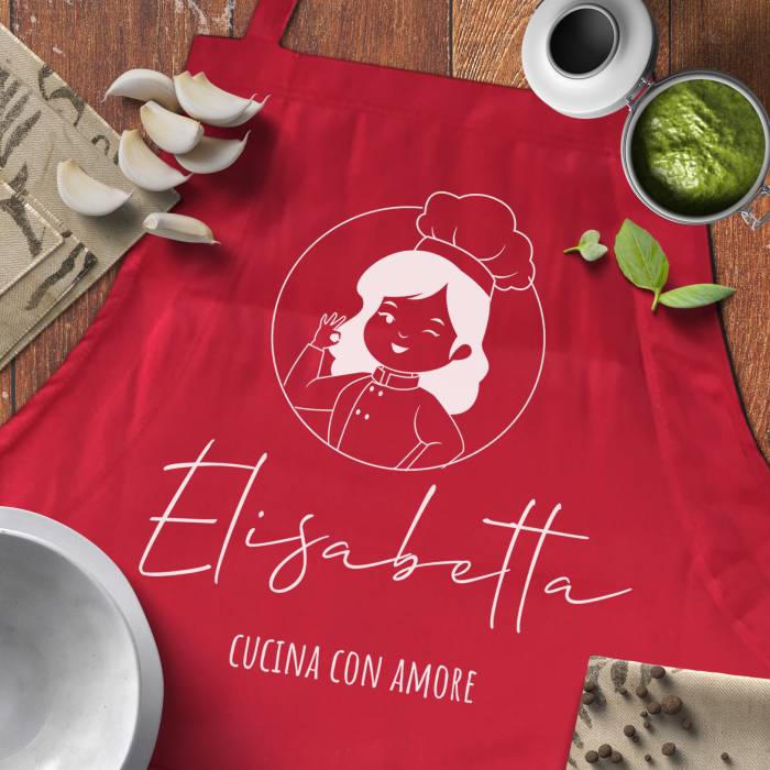 Grembiule da cucina - Cucina con amore