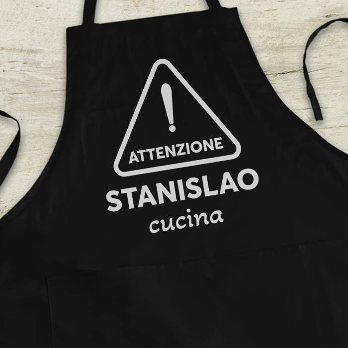 Grembiule da cucina - Attenzione in cucina