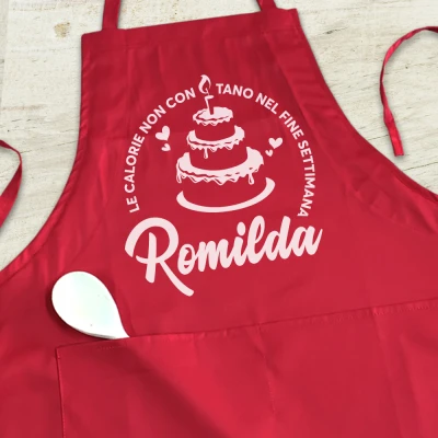 Grembiule da cucina - Le calorie non contano nei weekend