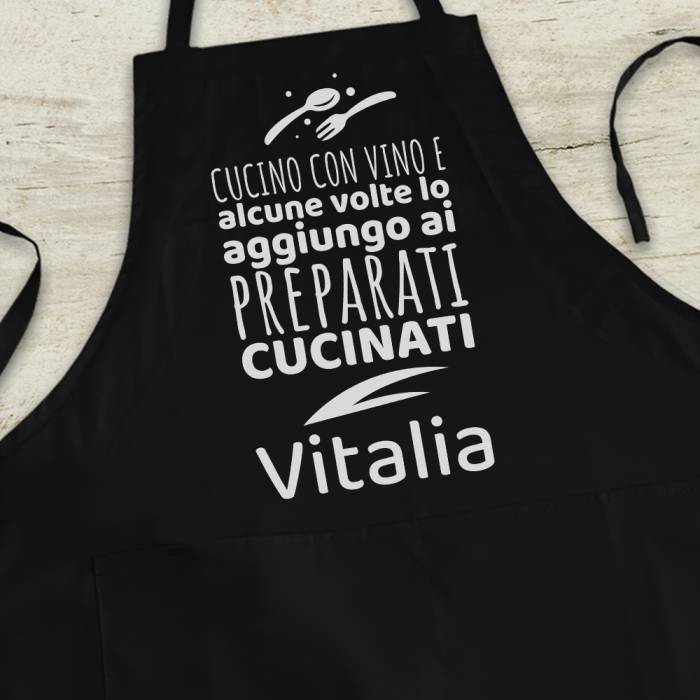 Grembiule da cucina - Divertimento in cucina