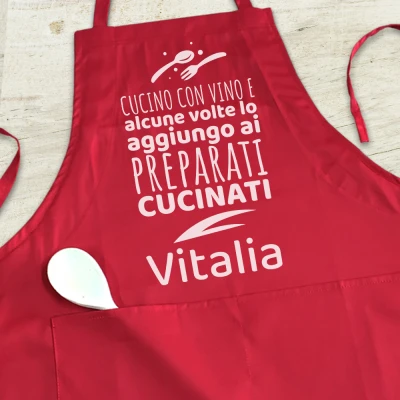 Grembiule da cucina - Divertimento in cucina