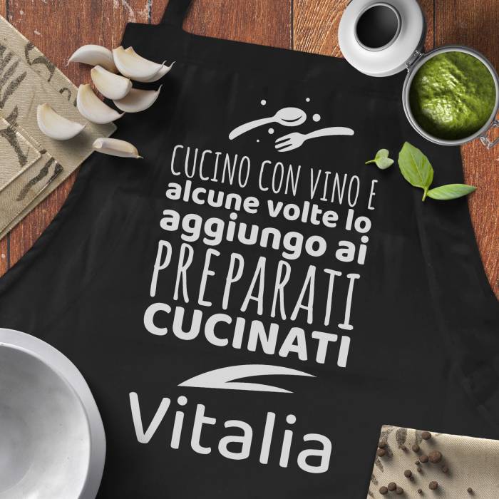 Grembiule da cucina - Divertimento in cucina