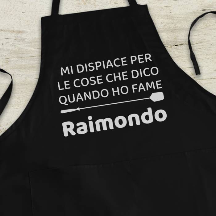 Grembiule da cucina - Con messaggio