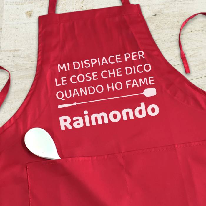 Grembiule da cucina - Con messaggio