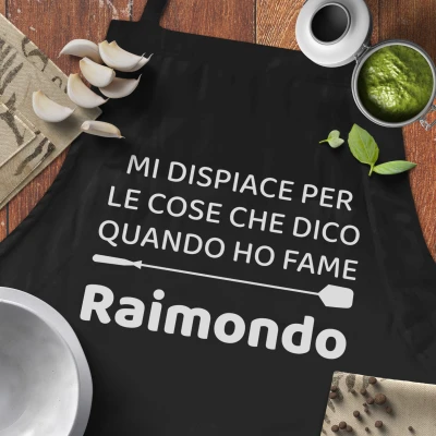 Grembiule da cucina - Con messaggio