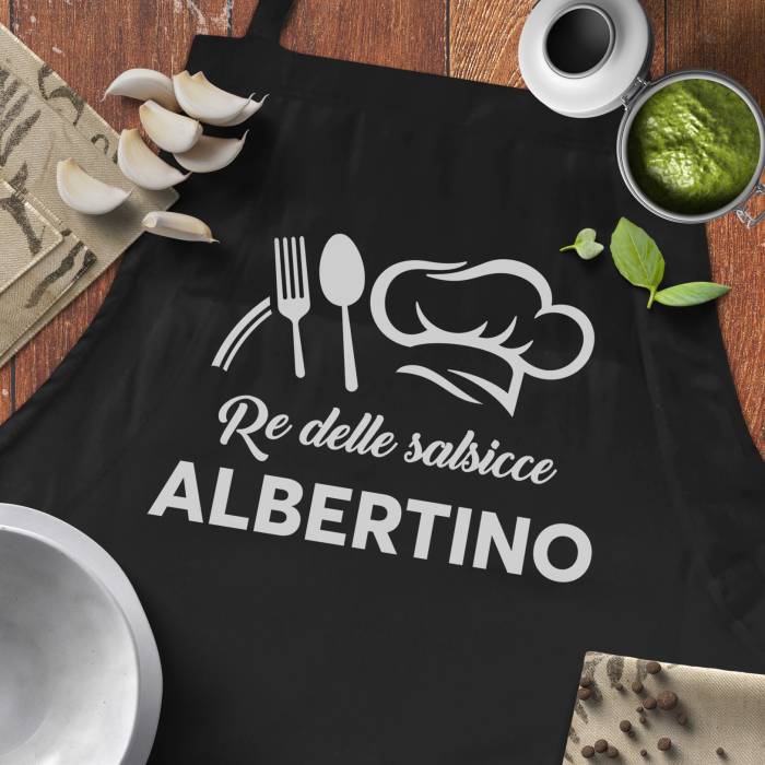 Grembiule da cucina - Re delle Salsicce