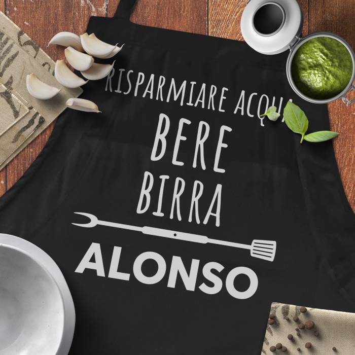 Grembiule da cucina - Risparmia acqua