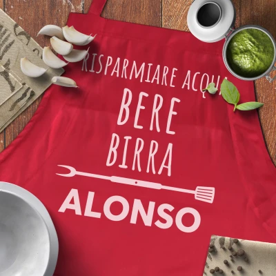 Grembiule da cucina - Risparmia acqua