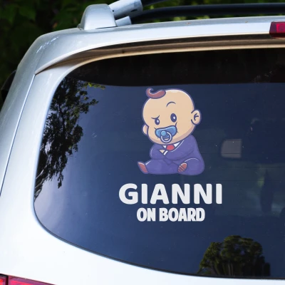 Adesivo auto - Baby Boss