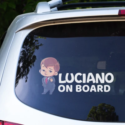 Adesivo auto Piccolo Capo