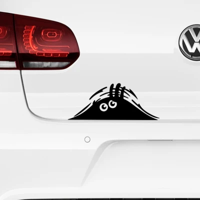 Adesivo auto Mostro Nero