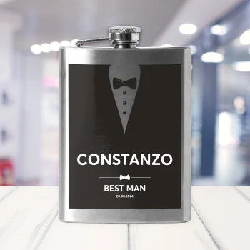 Borracce tascabili personalizzate in acciaio inox