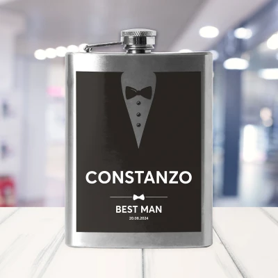 Bottiglia da tasca - con cavaliere