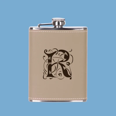 Specchio da tasca - Iniziale Deco