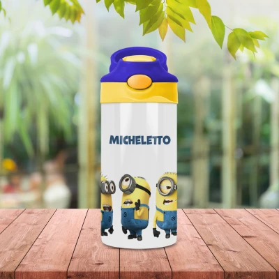 Bottiglie per bambini - Minions felici