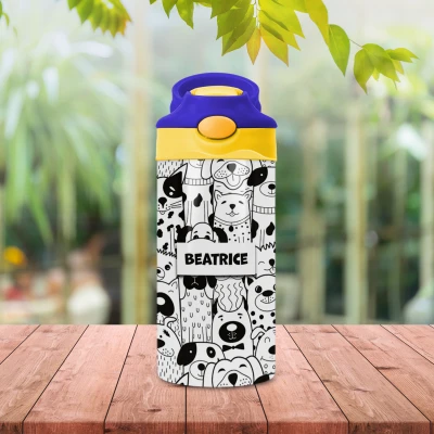 Bottiglie per bambini - con i cuccioli