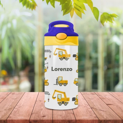 Bottiglie per bambini - con le auto