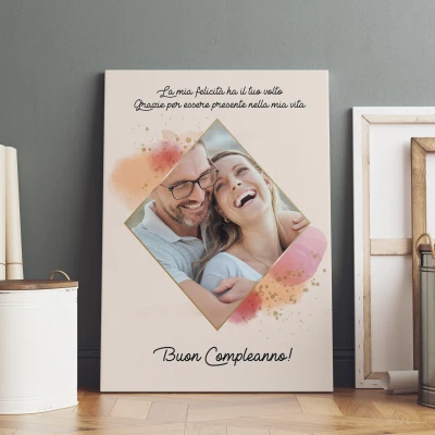 Quadro personalizzato - La mia felicità