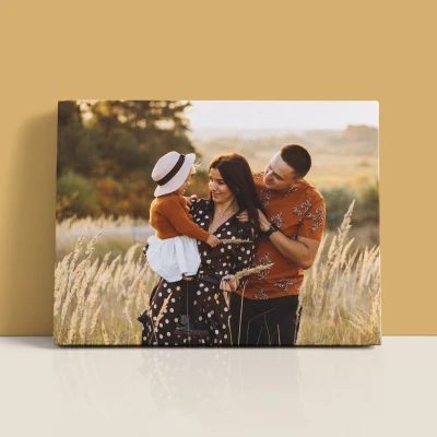 Quadro personalizzato - Foto con la famiglia