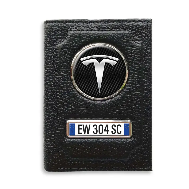 Portafoglio con scomparto - Tesla