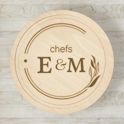 Tagliere Personalizzato in legno massiccio - Chef