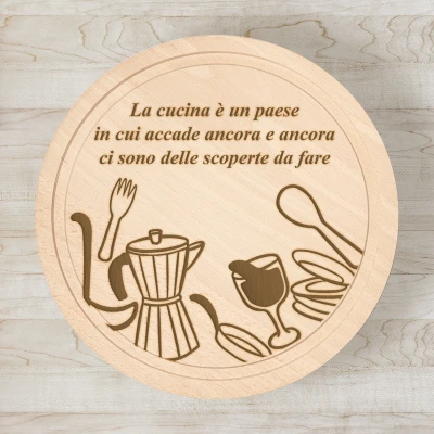 Tagliere Personalizzato in legno massiccio - Cucina