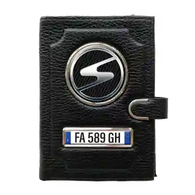 Portafoglio con scomparto per il denaro con clip - Trabant