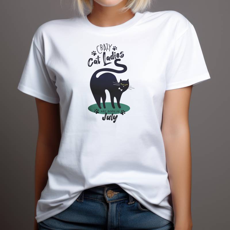Maglietta personalizzata - Donne pazze per i gatti