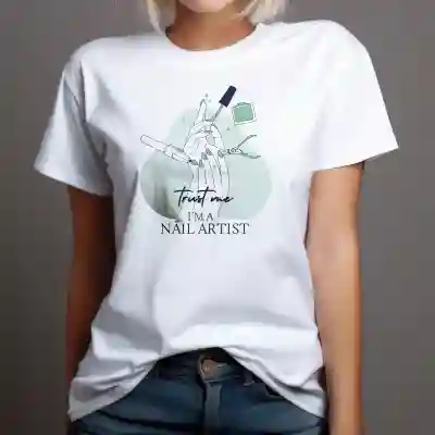 T-shirt personalizzata - Artista delle unghie