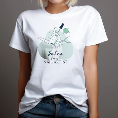 Maglietta personalizzata - Artista delle unghie