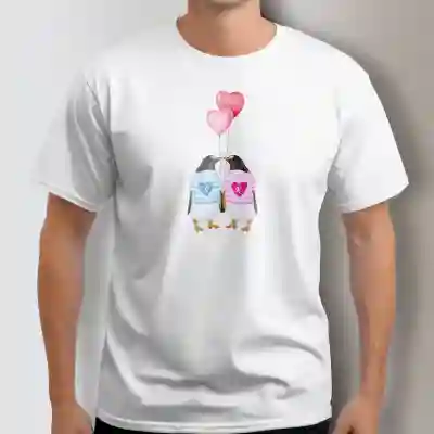 Maglietta personalizzata per Uomo – Pinguini