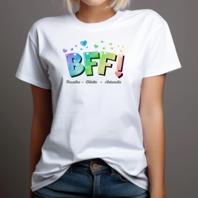 Maglietta personalizzata - Migliori amici per sempre
