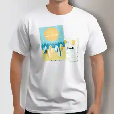 Maglietta personalizzata da uomo - Welcome Summer
