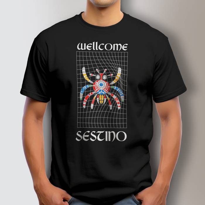 Maglietta personalizzata - Ragno 3D