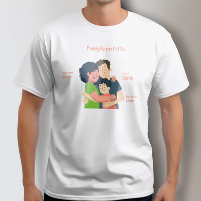 Maglietta personalizzata - Famiglia perfetta