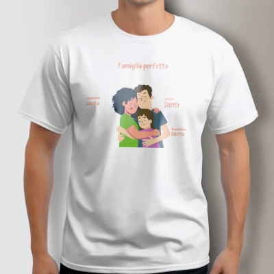 Maglietta personalizzata da uomo - Perfect Family