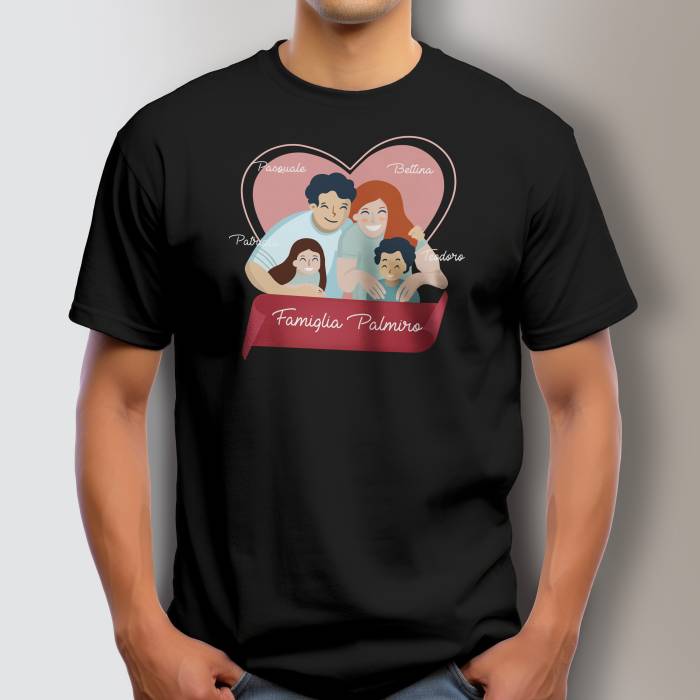 Maglietta personalizzata - Famiglia