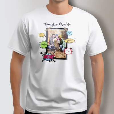 Maglietta personalizzata - Cane di famiglia